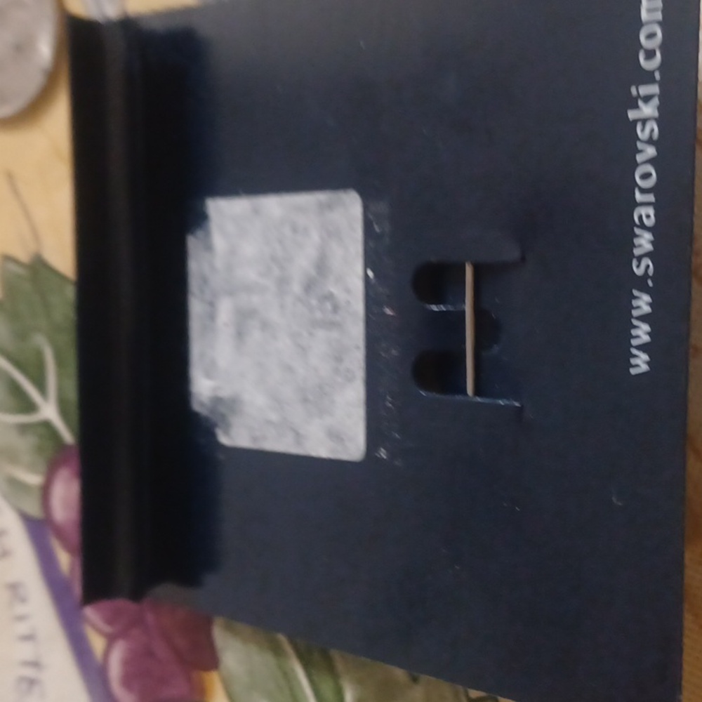 Swarovski Silver Crystal Heart Brooch - Picture 2 of 2